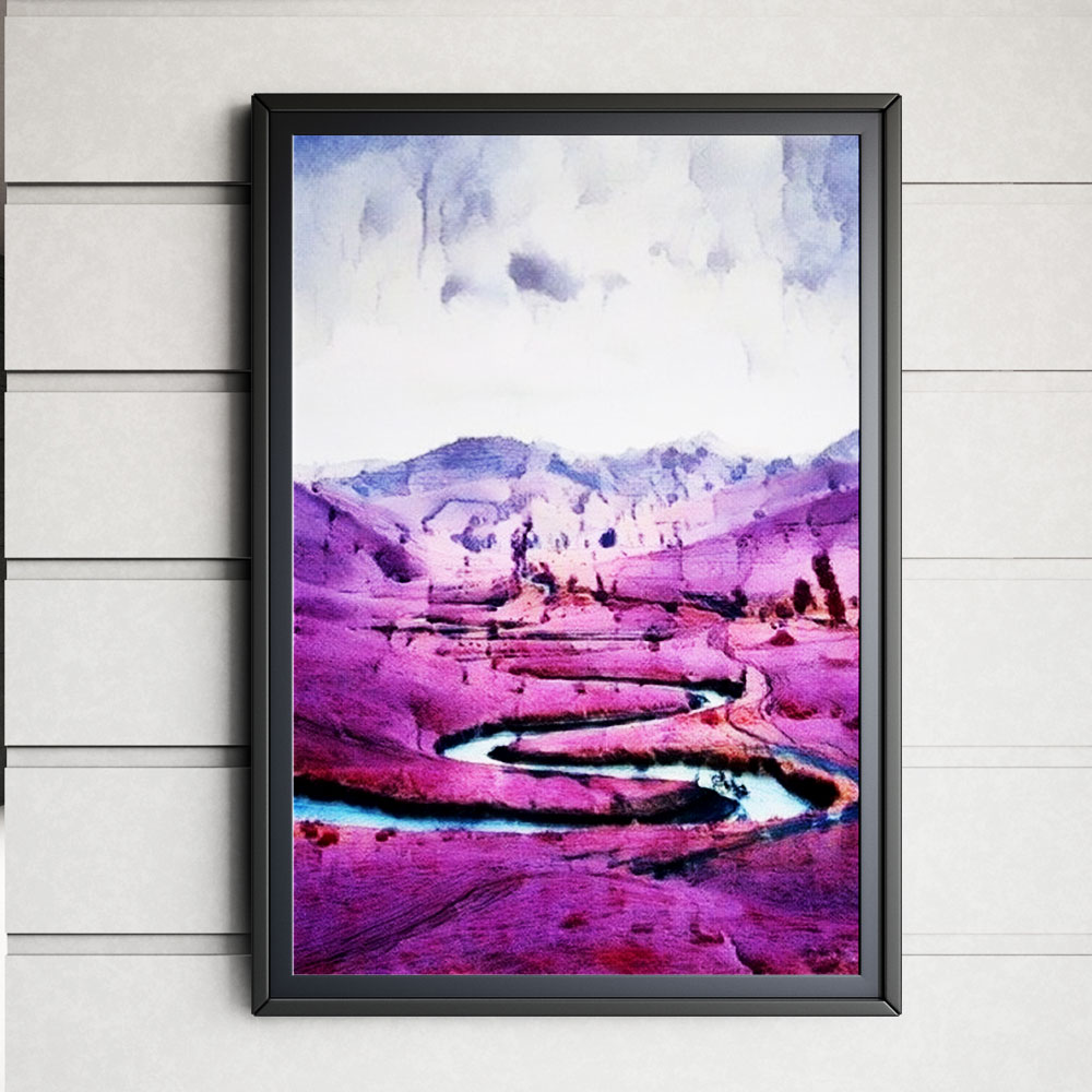 Pink Nature  - Digital Illustration