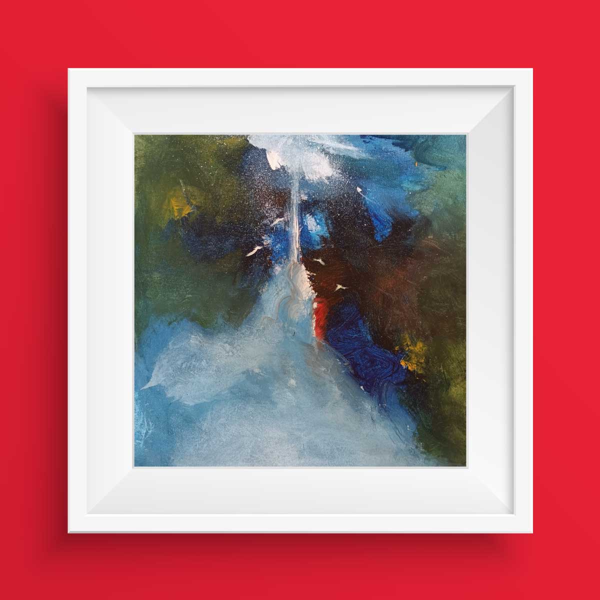 Cascading Serenity - Painting