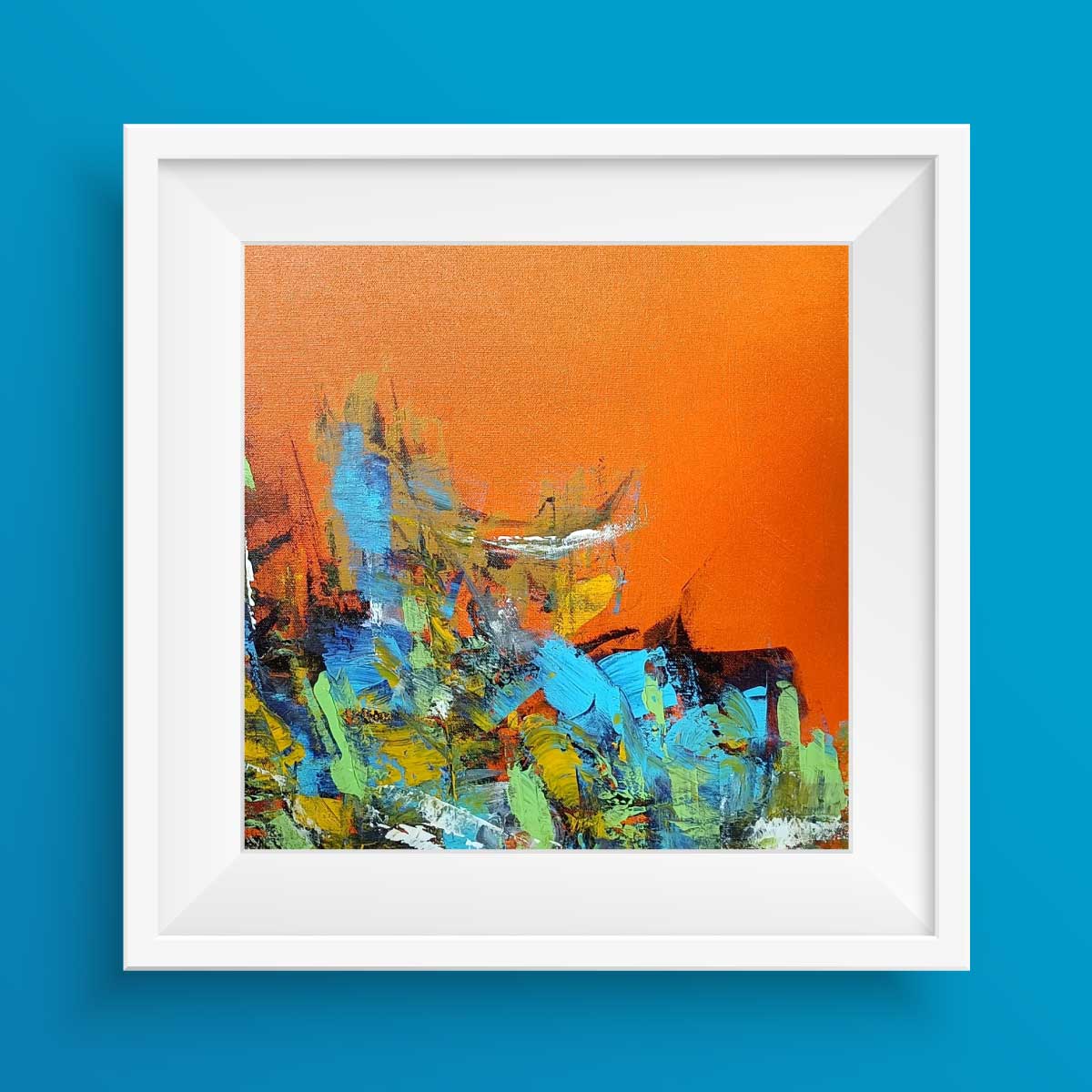 Tropical Contrast - Painting